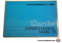 Driver's Owners Manual for 1979 911 Turbo