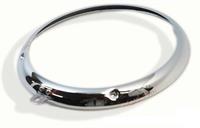 Headlamp Trim Ring with fastening screw holes at 4 o-clock and 8 o-clock