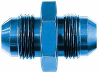 Fitting, Coupler, Straight, Male -16 AN to Male -16 AN, Aluminum, Blue
