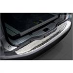 Stainless Steel Rear bumper protector suitable for Ford S-Max 2006-2015 'Ribs'