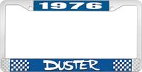 1976 DUSTER PLATE FRAME - BLUE