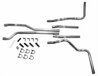 Exhaust, Dual Kit, Header-Back, Steel, Aluminized