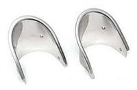 Exhaust Bezels, Stainless Steel