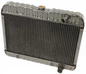 "1963-65 CHEVY II/NOVA 8 CYL RADIATOR AT 3 ROW INLET ON PASSENGER SIDE (15-1/2"" X 25-1/2"" X 2"" CORE)"