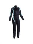 FIRST ELLE SUIT NAVY BLUE/TIFFANY SIZE 38 (FOR LADIES)