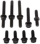 Exhaust Manifold Bolts, Steel, Black