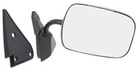 1988-02 Chevy, GMC Pickup, Blazer, Tahoe, Suburban; Outer Door Mirror; Chrome; RH Passenger Side