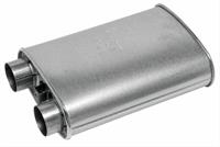 Muffler, Super Turbo, 2 1/2 in. Inlet/2 1/2 in. Outlet