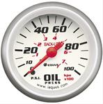 Oil pressure, 51mm, 0-100 psi, mechanical