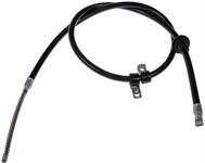 parking brake cable, 142,11 cm, rear right