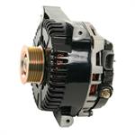 alternator / generator, 200A, 12 volt, Black powdercoated