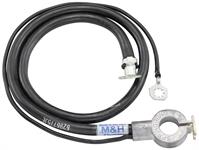 Spring Ring Battery Cable, 1969 Skylark V8 350, Negative