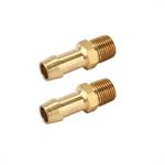 1964-73 Brass Radiator Fitting for Transmission Cooler Lines Pair