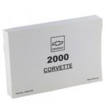 användarhandbok Corvette 2000