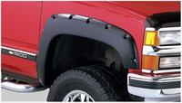 Fender Flares, Pocket Style, Front,  Black, Thermoplastic, Chevy, GMC, Pair