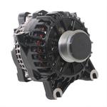 alternator / generator, 200A, 12 volt, Black powdercoated