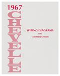 verkstadshandbok "Wiring Diagrams", Chevelle & El Camino 1967