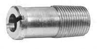 Fitting, Heater Type, Slotted Head, Straight, Steel, 3/8 in. NPT Male Threads, 5/8 in. Hose Barb,