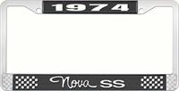 nummerplåtshållare, 1974 NOVA SS STYLE 3 svart