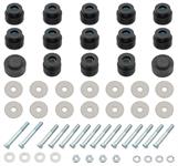 Bushing Kit, Body, 1968-72 Chev./Cut., 30 Bushings, w/Hardware