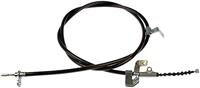 parking brake cable, 251,00 cm, rear right