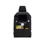 Universal Car Seat Organizer - Black PVC leather