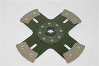 4-puck 225mm clutch disc with hub S (25,4mm x 24)