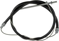 parking brake cable, 205,00 cm, front and intermediate