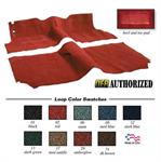 1955 CHEVY 2 DOOR WAGON W/ BENCH LOOP CARPET -EMBERGLOW