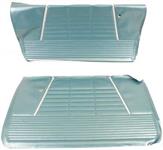 1964 IMPALA CONVERTIBLE & STANDARD 2 DOOR AQUA NON-ASSEMBLED FRONT DOOR PANELS