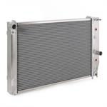 Natural Finish Downflow Radiator for GM w/Auto Trans