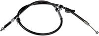 parking brake cable, 142,24 cm, rear right