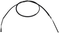 parking brake cable, 258,19 cm, rear right