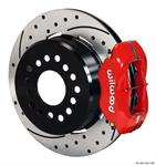 KIT REAR DISC/DRUM BOP 2.75 OFFSET 12.19x.81 RTR DRILLED SRP RED