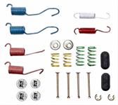 brake hardware kit, rear