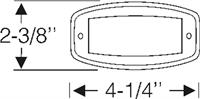 Parking light mounting pad