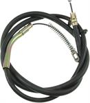 parking brake cable, 186,39 cm, rear right