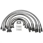 Spark Plug Wires, Blue Streak, Spiral Wound, 8.5mm, Black, V-8