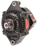 alternator / generator, 95A, 12/16 volt, Black powdercoated