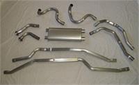 Exhaust, V8, Dual, Stainless Steel