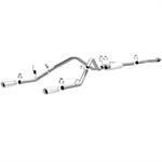 Exhaust System, Cat-back, Dual, Stainless Steel, 3"