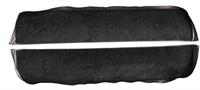 1983-86 Mustang Convertible Door Panel Carpet Inserts - Black