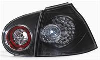 Set LED Achterlichten passend voor Volkswagen Golf V 2003-2008 excl. Variant - Zwart