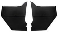 1964-66 Ford Mustang	 Coupe/Fastback	 Kick Panels	 Black