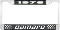 1976 CAMARO LICENSE PLATE FRAME STYLE 2 BLACK