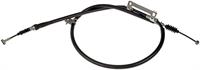 parking brake cable, 165,20 cm, rear right