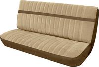 sätesklädsel soffa, vinyl/velour, darksaddle / sandstone