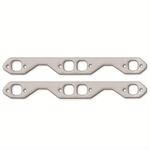 Header Gasket, Graphite, 1.500 in. x 1.375 in. Port, 0.125 in. Thick, Chevy, Small Block, Set