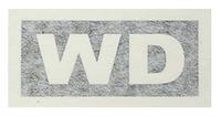 Stencil, M20 Transmission, 1972 Oldsmobile "WD"