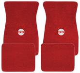 Carpet Matched Oem Style - Front and Rear "SS", Red